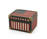 American Flag of 1812 Memory Chest - Keepsake