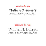 Woodland Oval Cremation Urn