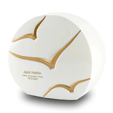 Windham Going Home Glossy White Urn