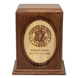 Woodland Oval Cremation Urn