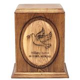 Woodland Oval Cremation Urn