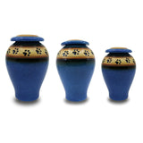Loving Paws Blue Pet Urn
