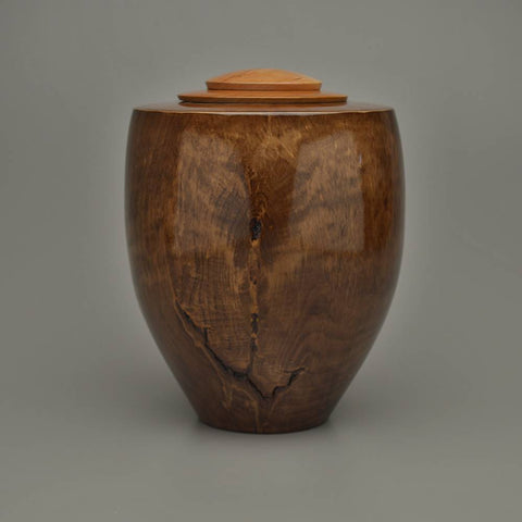 Heritage American Black Walnut Finish Urn
