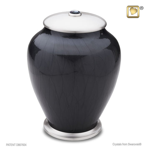 Simplicity™ Tall Urn in Midnight Pearl