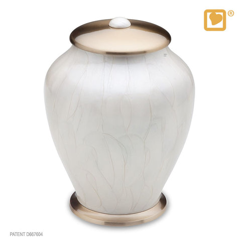 Simplicity™ Tall Urn in Pearl