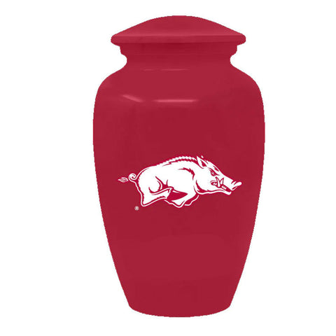 University of Arkansas Razorbacks Cremation Urn