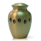 Bronze Paw Urn