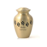 Bronze Paw Urn