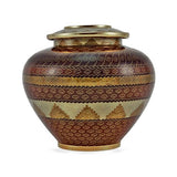 Adobe Cloisonné Cremation Urn