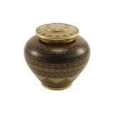 Adobe Cloisonné Cremation Urn