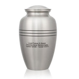 Classic Pewter Cremation Urn