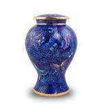 Etienne Butterfly Cloisonné Cremation Urn