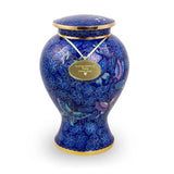 Etienne Butterfly Cloisonné Cremation Urn