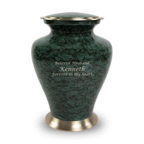 Glenwood Gray Cremation Urn – Large