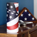 Element Scattering Urn -American Flag