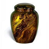 Sparkling Marble Look Fiberglass Cremation Urn