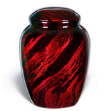 Sparkling Marble Look Fiberglass Cremation Urn