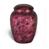 Sparkling Marble Look Fiberglass Cremation Urn