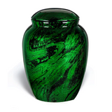 Sparkling Marble Look Fiberglass Cremation Urn