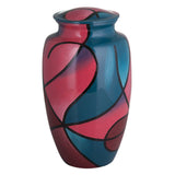 Hand-Painted Classic Shape Cremation Urn for Ashes
