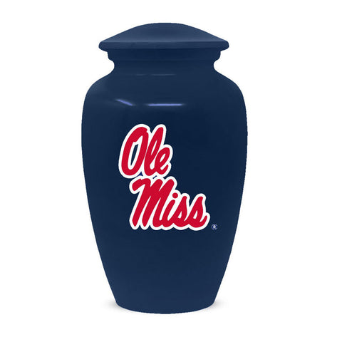Ole Miss Rebels Cremation Urn