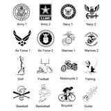 Personalized Red Memorial Brick