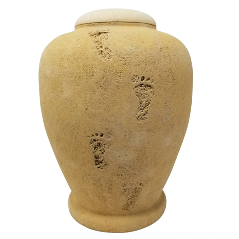 Footprint Natural Sand Biodegradable Urn