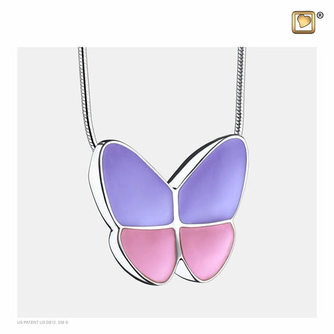 Wings of Hope™ Butterfly Cremation Pendant Necklace