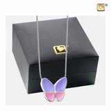 Wings of Hope™ Butterfly Cremation Pendant Necklace