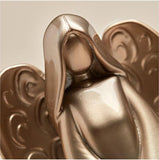 Angelina, Silver-Bronze Keepsake Angel Urn for Ashes