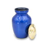 Ocean Blue Cremation Urn