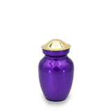 Deep Purple Cremation Urn