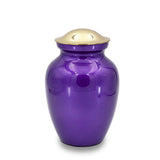 Deep Purple Cremation Urn
