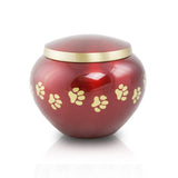 Odyssey Paw Print Band Pet Urn