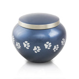 Odyssey Paw Print Band Pet Urn