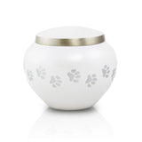 Odyssey Paw Print Band Pet Urn