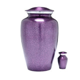 Purple Droplet Cremation Urn