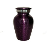 Purple Droplet Keepsake Cremation Urn