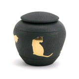 Silhouette Cat Cremation Urn