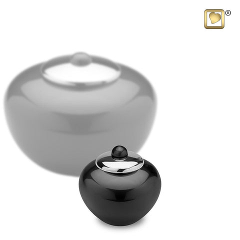 Simplicity™ Round Keepsake Urn in Midnight