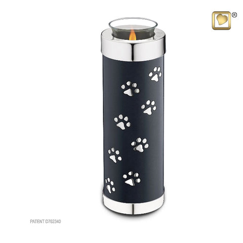 Tealight Pet Urn Midnight Tall