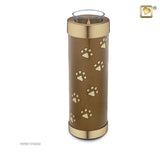 Tealight Pet Urn Bronze Tall