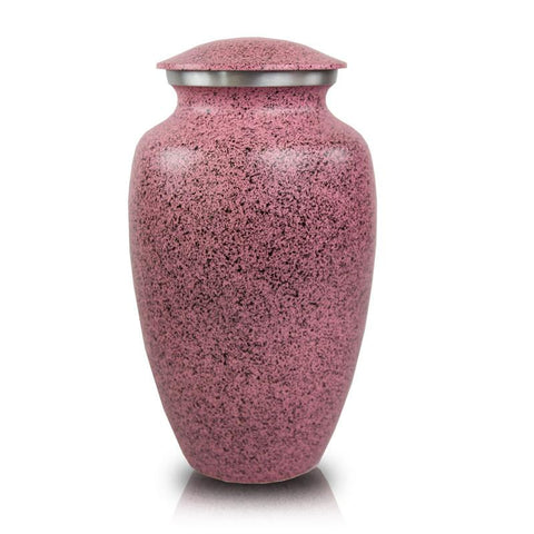 Two-Tone Classic Cremation Urn - Pink