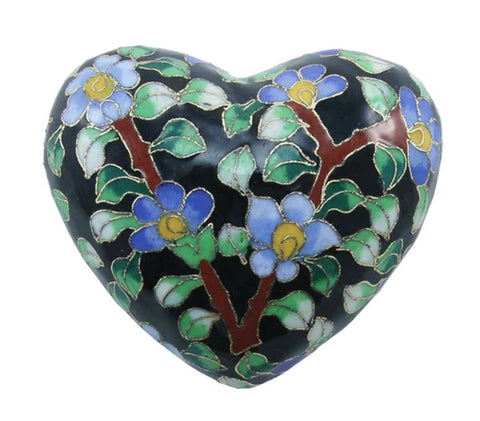 Morning Glory Cremation Keepsake - Cloisonne